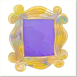 Yellow frame Posters and Art